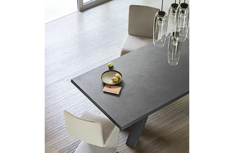 Bonaldo Big Rectangular Clay Dining Table