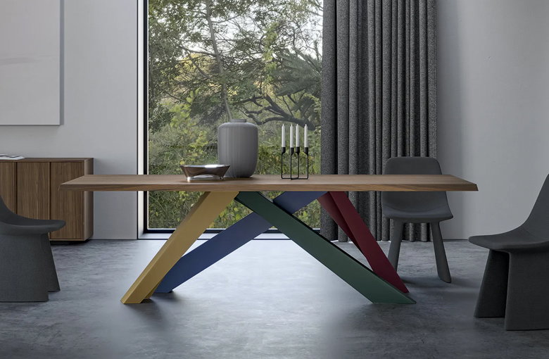 Bonaldo Big Rectangular Dining Table