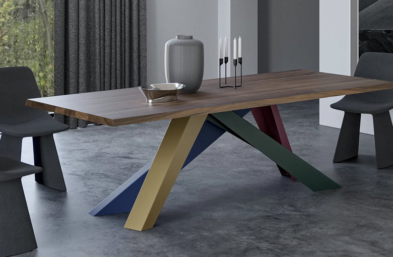 Bonaldo Big Rectangular Dining Table