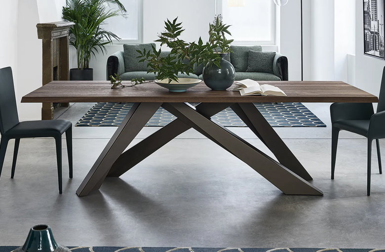 Bonaldo Big Rectangular Dining Table
