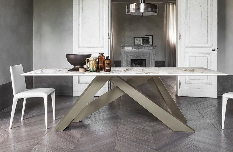 Bonaldo Big Rectangular Dining Table