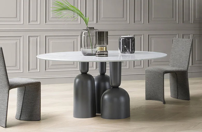 Bonaldo Cop Round Dining Table