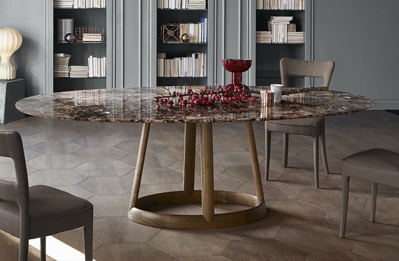 Bonaldo Greeny Oval Dining Table