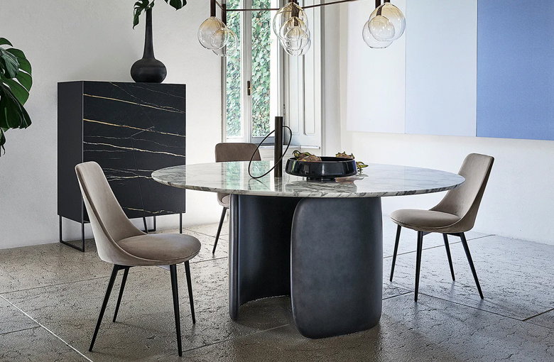 Bonaldo Mellow Round Dining Table