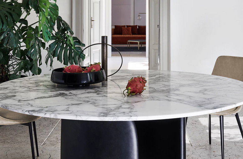 Bonaldo Mellow Round Dining Table