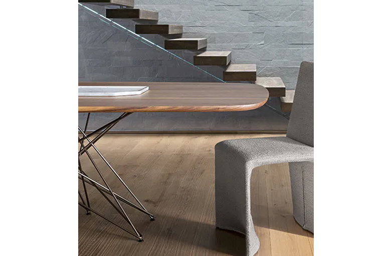 Bonaldo Octa Rectangular Rounded Dining Table