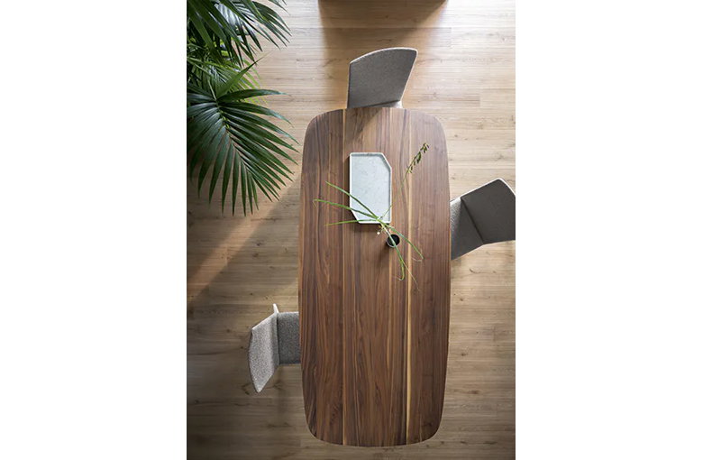 Bonaldo Octa Rectangular Rounded Dining Table