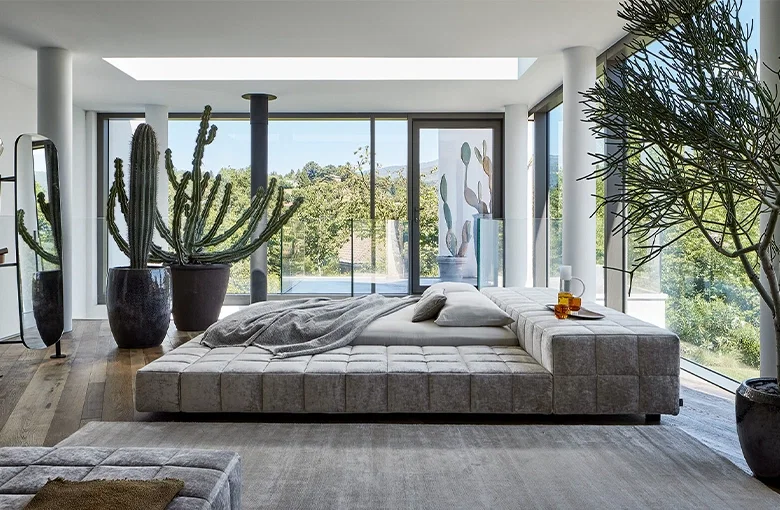 Bonaldo Squaring Peninsula Bed