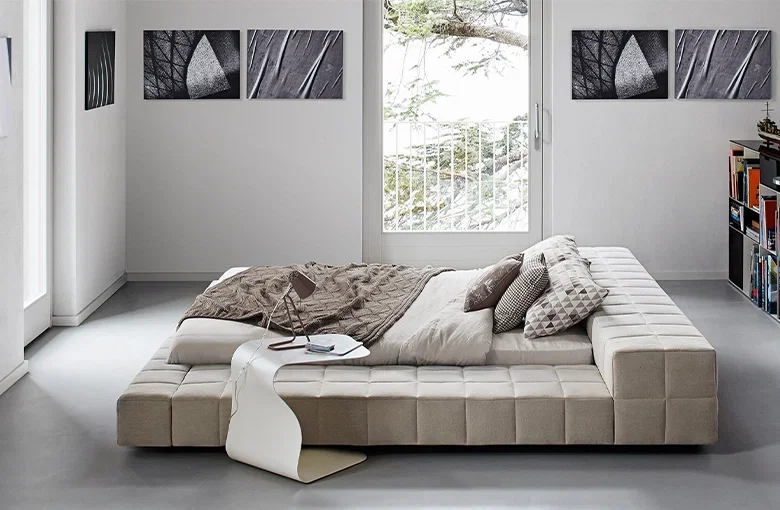 Bonaldo Squaring Peninsula Bed