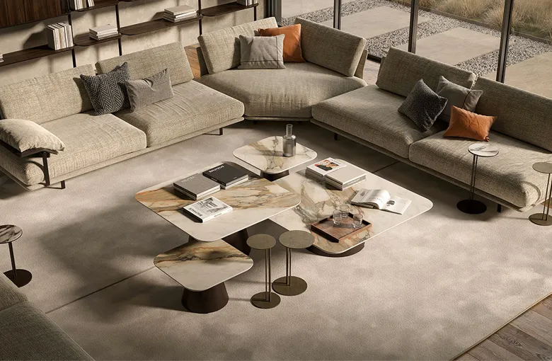 Cattelan Albert Square Ceramic Coffee Table