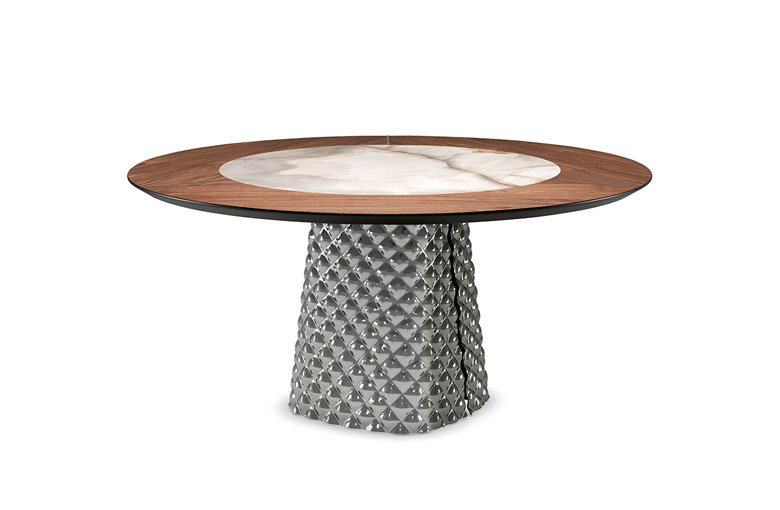 Cattelan Atrium Ceramic Wood Dining Table