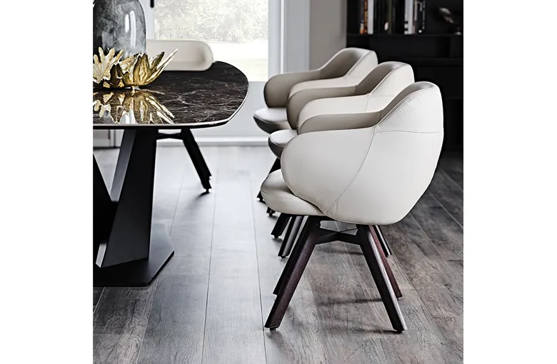 Cattelan Bombe Swivel Dining Chair