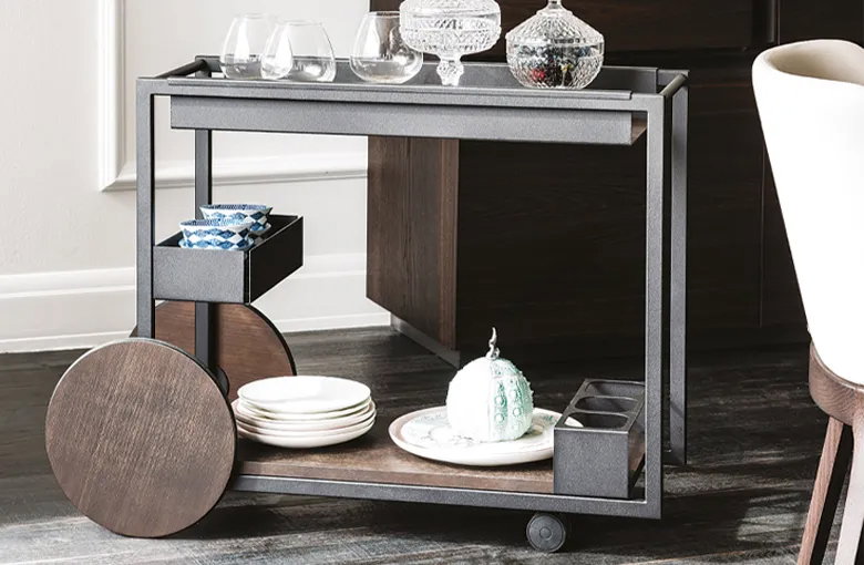 Cattelan Brandy Bar Cart
