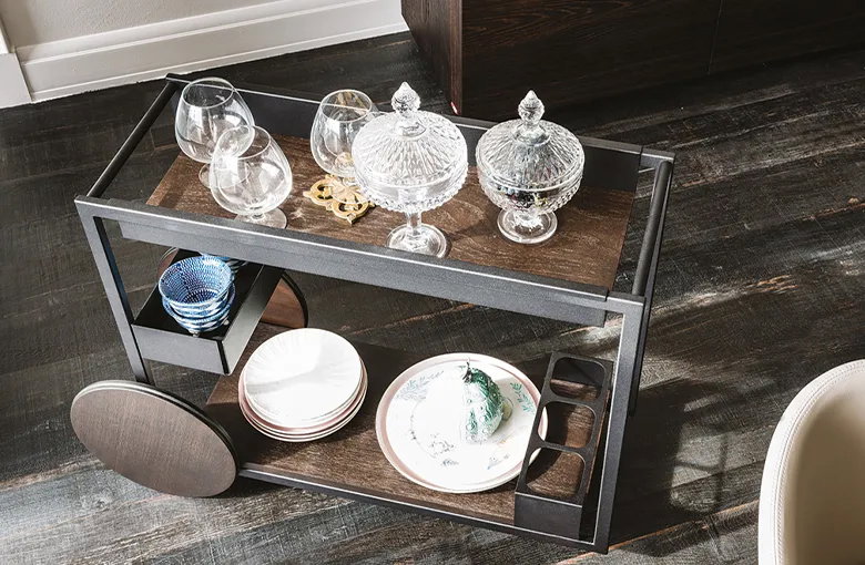 Cattelan Brandy Bar Cart
