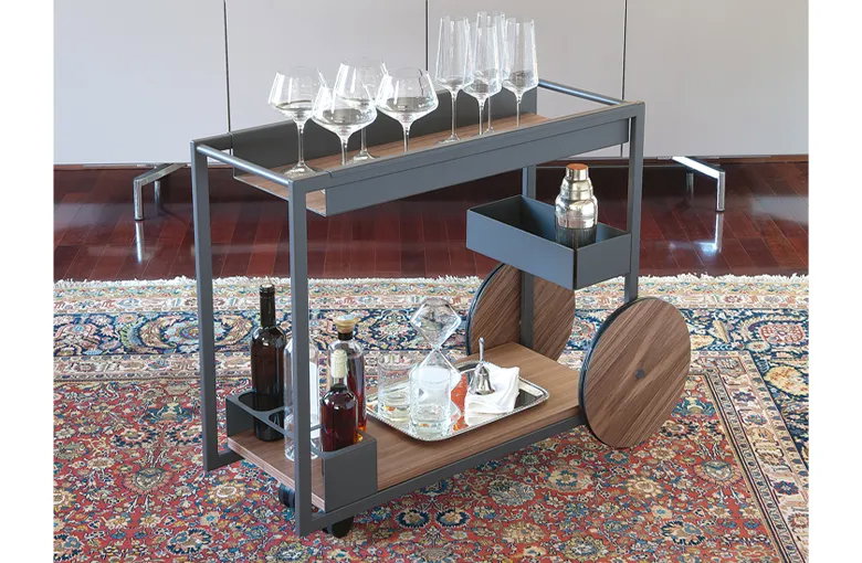 Cattelan Brandy Bar Cart