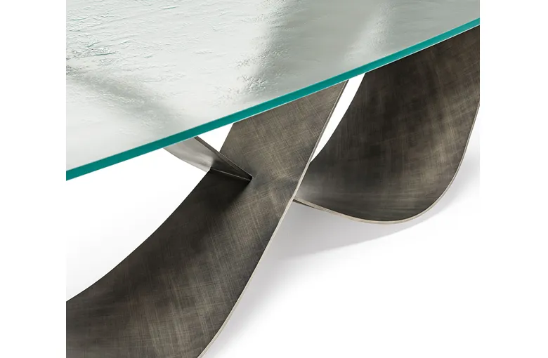 Cattelan Butterfly Glass Dining Table