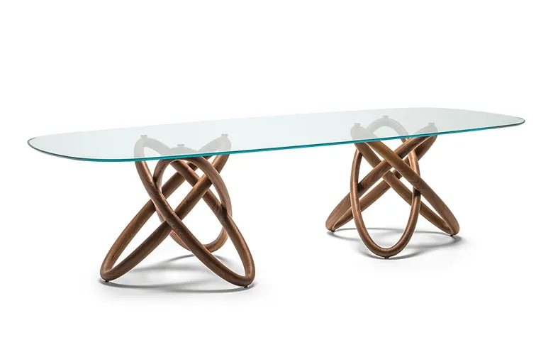 Cattelan Carioca Glass Dining Table