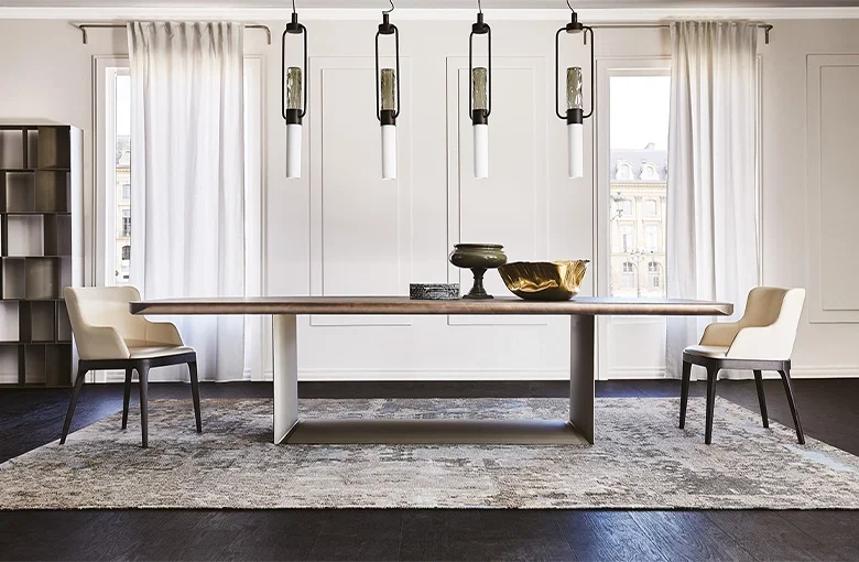 Cattelan Dragon Premium Edge Ceramic Dining Table