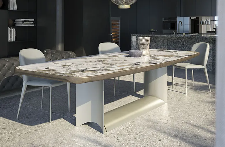 Cattelan Dragon Premium Edge Ceramic Dining Table