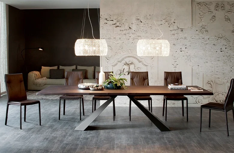 Cattelan Eliot Wood Dining Table