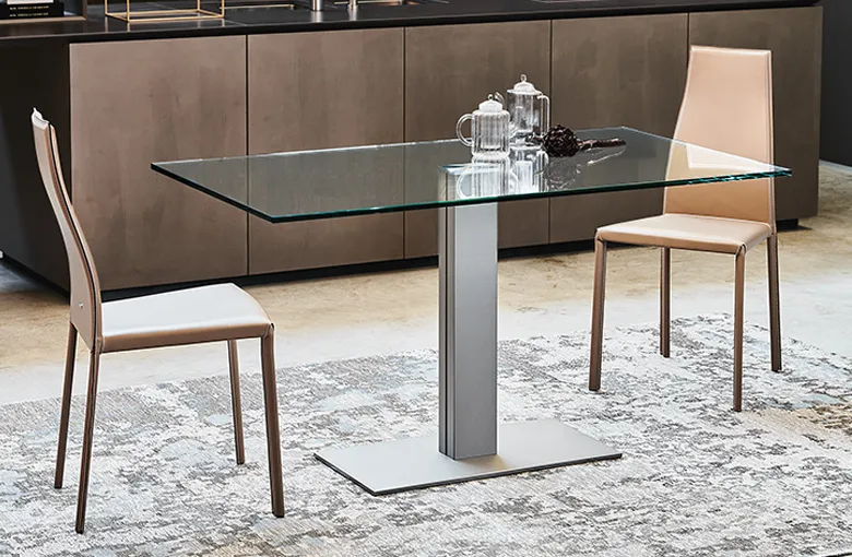 Cattelan Elvis Glass Dining Table