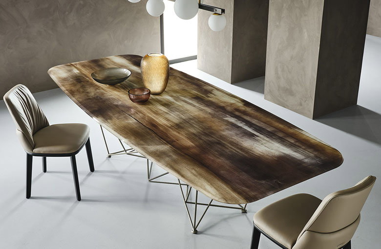 Cattelan Gordon Crystalart Dining Table