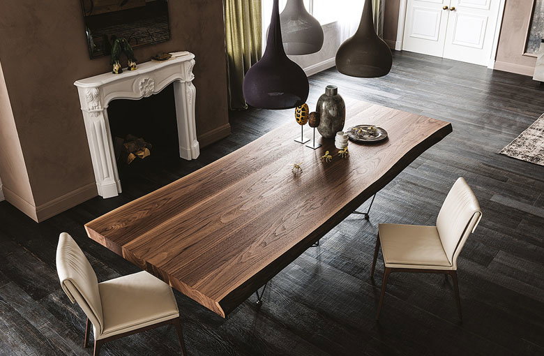 Cattelan Gordon Deep Wood Dining Table