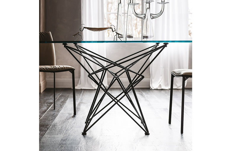 Cattelan Gordon Glass Dining Table
