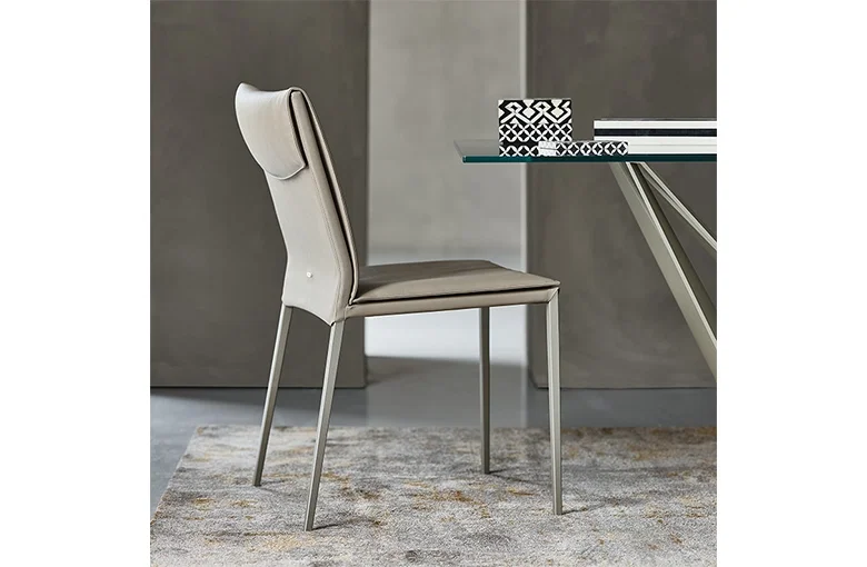 Cattelan Isabel Metal Leg Dining Chair