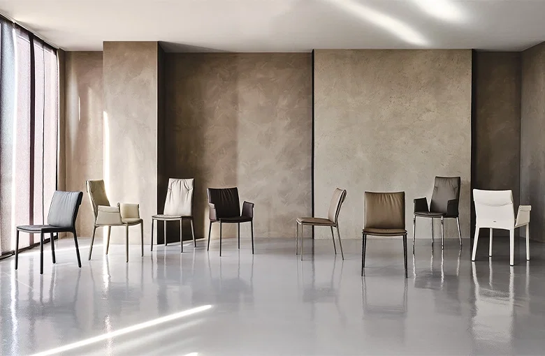 Cattelan Isabel Metal Leg Dining Chair