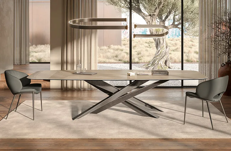 Cattelan Lancer Ceramic Dining Table