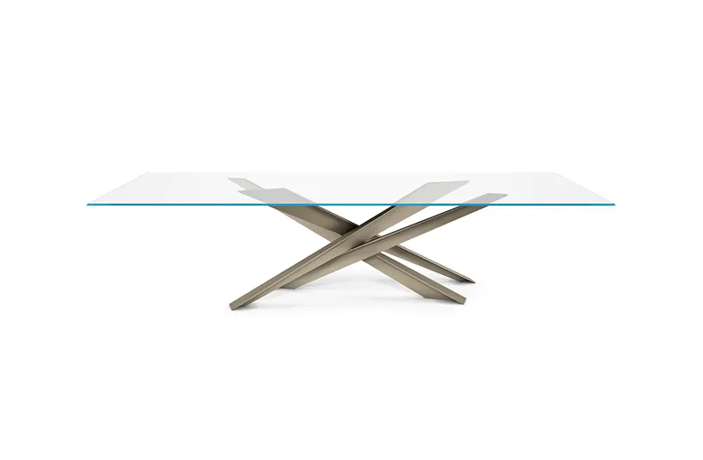 Cattelan Lancer Glass Dining Table