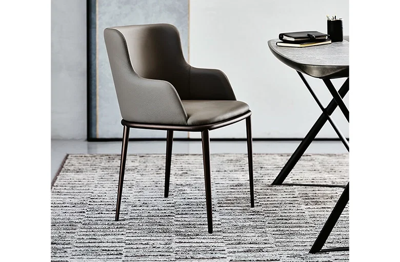 Cattelan Magda Metal Leg Dining Chair