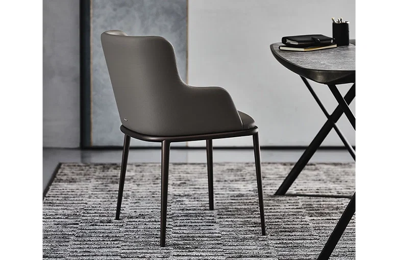 Cattelan Magda Metal Leg Dining Chair