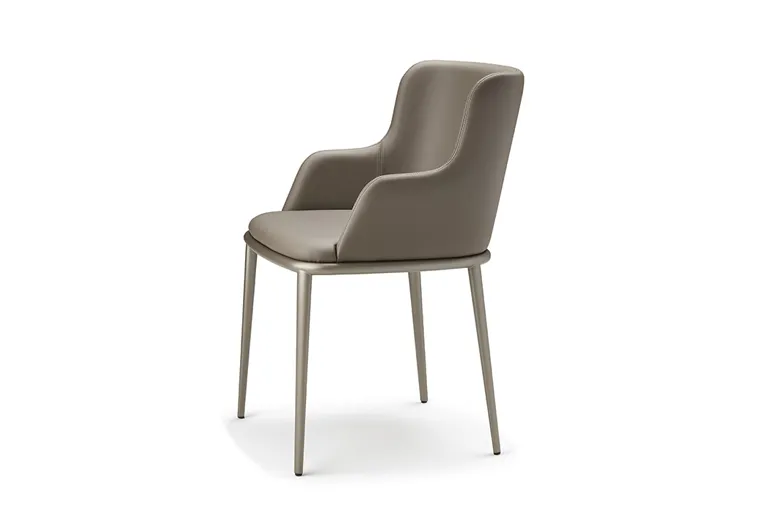 Cattelan Magda Metal Leg Dining Chair