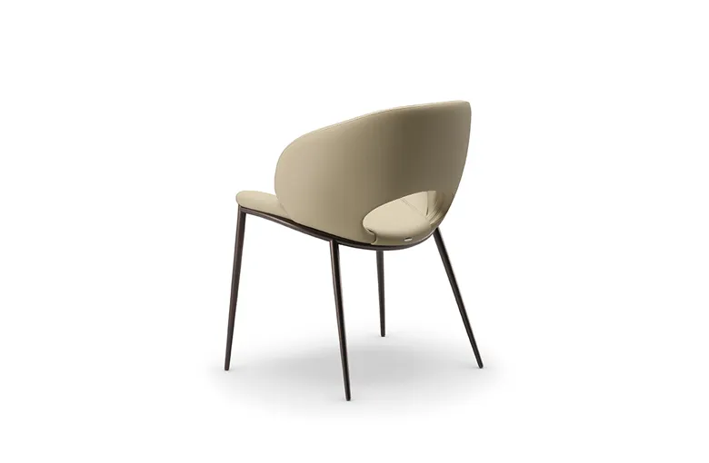 Cattelan Miranda Metal Leg Dining Chair