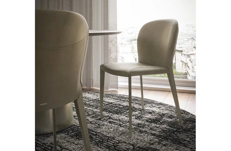Cattelan Nancy Metal Leg Dining Chair
