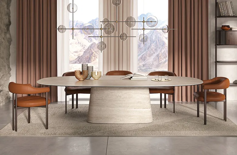 Cattelan Napoleon Ceramic Dining Table