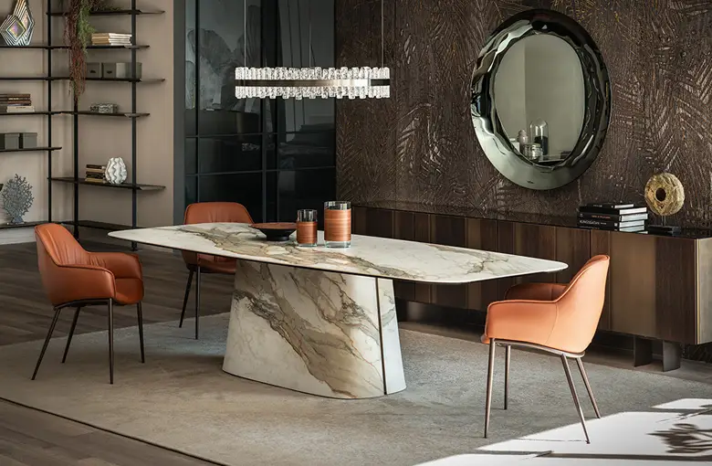 Cattelan Napoleon Ceramic Dining Table