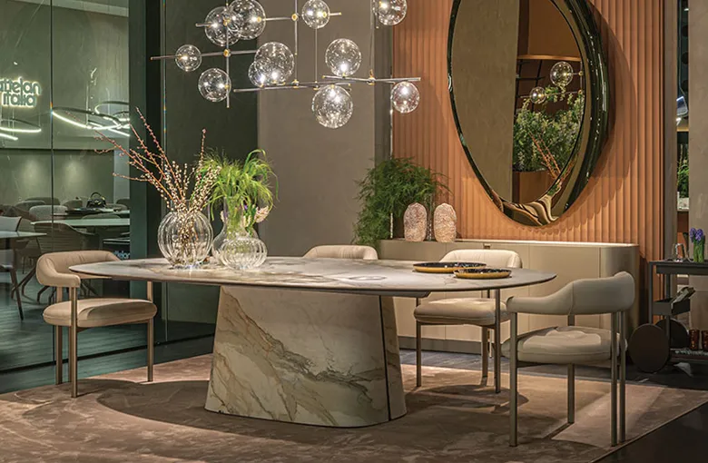 Cattelan Napoleon Ceramic Dining Table