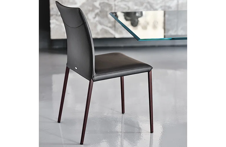 Cattelan Norma Metal Leg Dining Chair