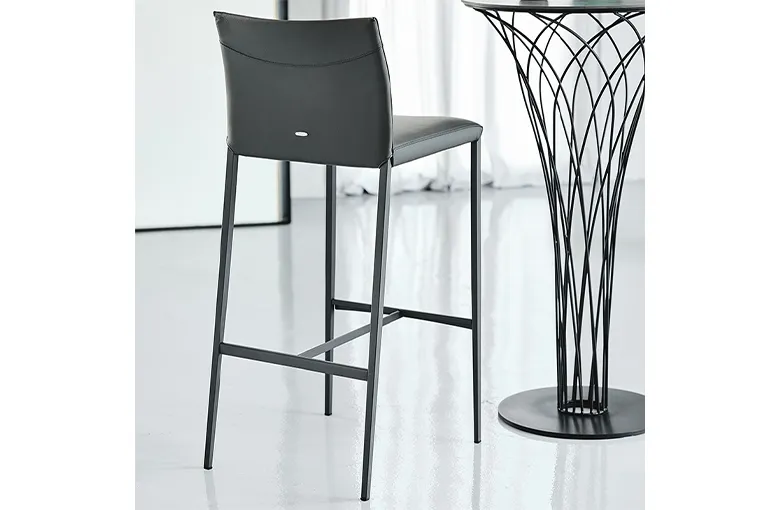 Cattelan Norma Metal Leg Stool