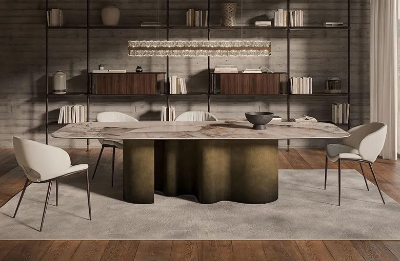Cattelan Papel Ceramic Dining Table