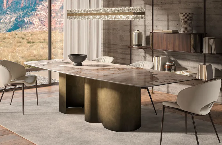 Cattelan Papel Ceramic Dining Table
