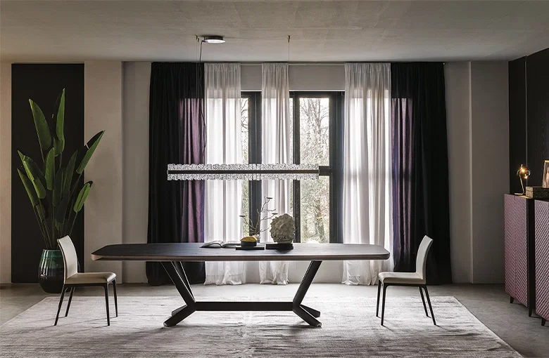 Cattelan Planer Wood Dining Table