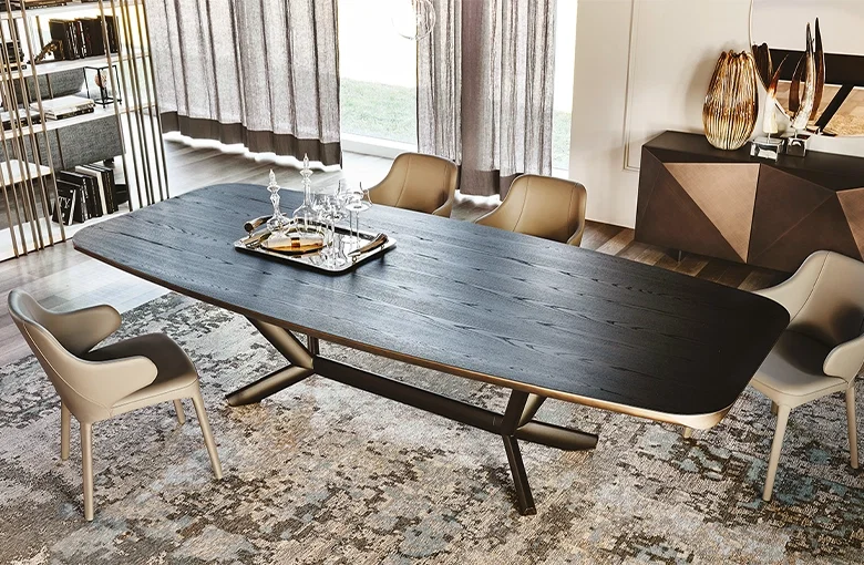 Cattelan Planer Wood Dining Table