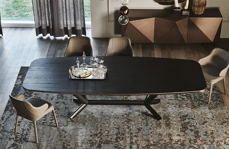 Cattelan Planer Wood Dining Table