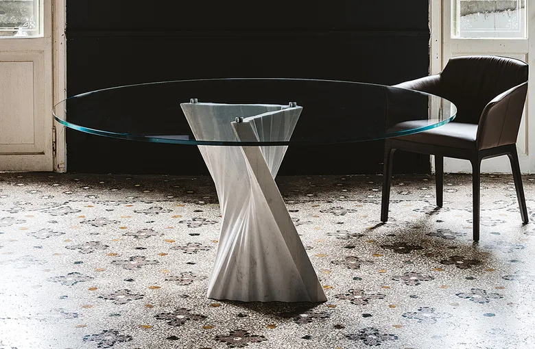 Cattelan Plisset Round Dining Table