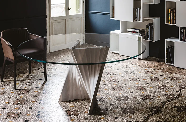 Cattelan Plisset Round Dining Table