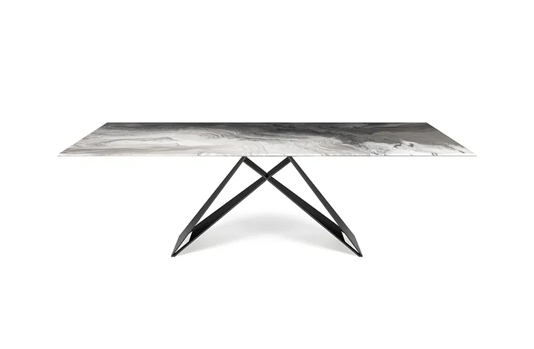 Cattelan Premier Crystalart Dining Table